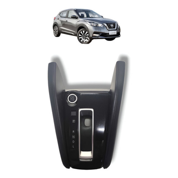 Moldura Alavanca Câmbio Nissan Kicks 2017 A 2021 Original