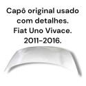  Capô Fiat Uno Vivace 2011 A 2016 Original Com Detalhes 