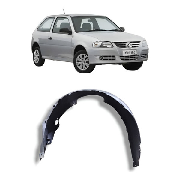 Parabarro Dianteiro Esquerdo Vw Gol G4 1.0 2012