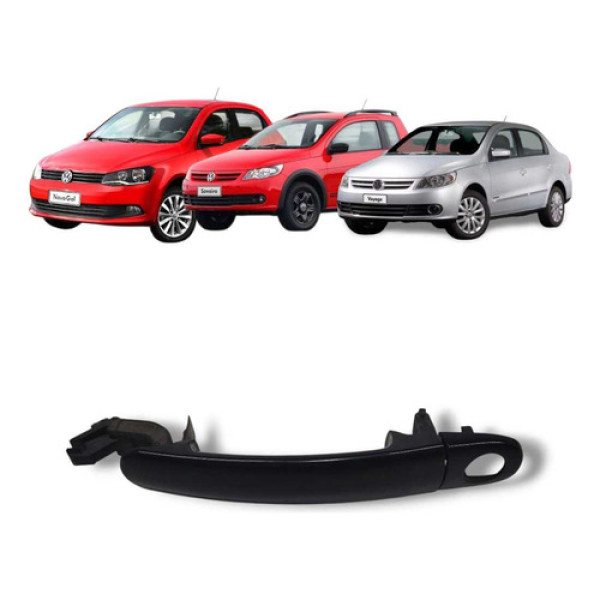 Maçaneta Dianteira Esquerda Vw Gol Voyage Original 2008-2016