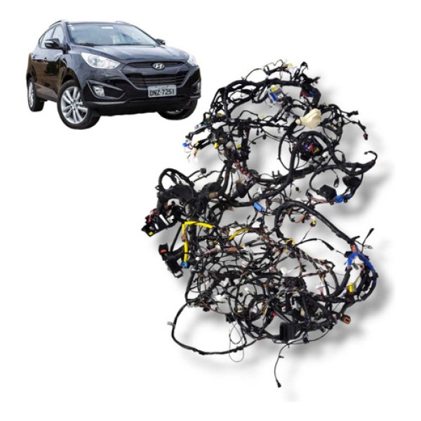 Chicote Completo Carroceria Hyundai Ix35 2015 Com Detalhes 