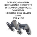  Dobradiça Dianteira Direita Mercedes-benz Gla 200 Original 