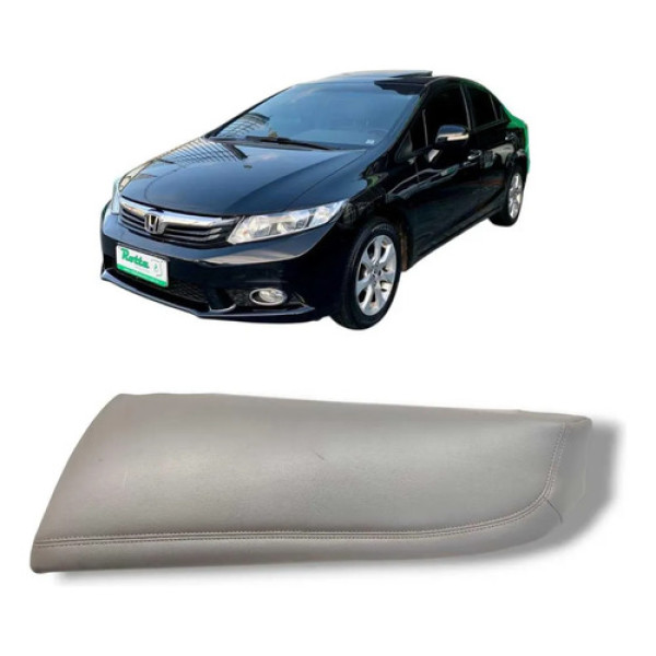 Acabamento Banco Traseiro Esquerdo Honda Civic 2012 2016 Cinza
