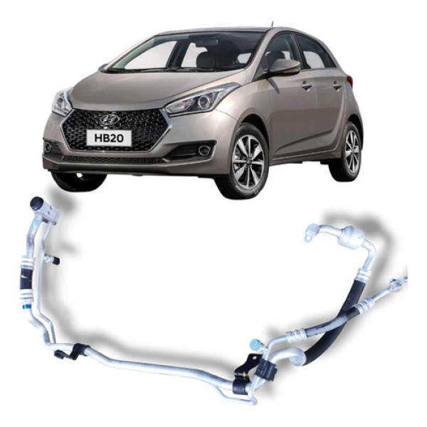 Mangueira Ar Condicionado Hyundai Hb20 2013 2019 Original