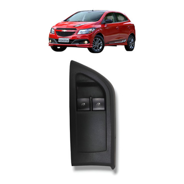 Botão Vidro Dianteiro Esquerdo Original Usado Gm Onix 2015
