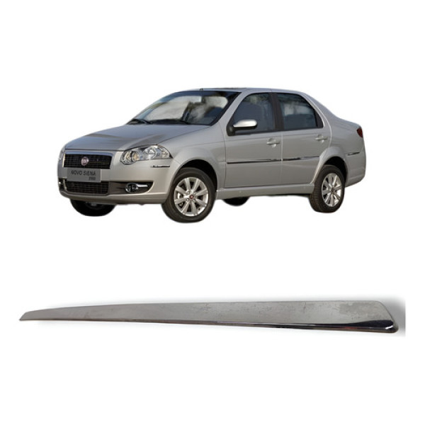 Friso Porta Dianteira Esquerda Fiat Siena 2008 2012 Original