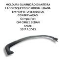  Moldura Guarnição Dianteiro Esquerdo Gm Cruze Original 