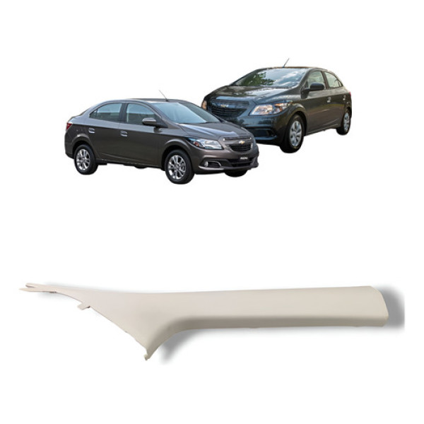 Acabamento Coluna Dianteira Direita Gm Chevrolet 2013-2019 