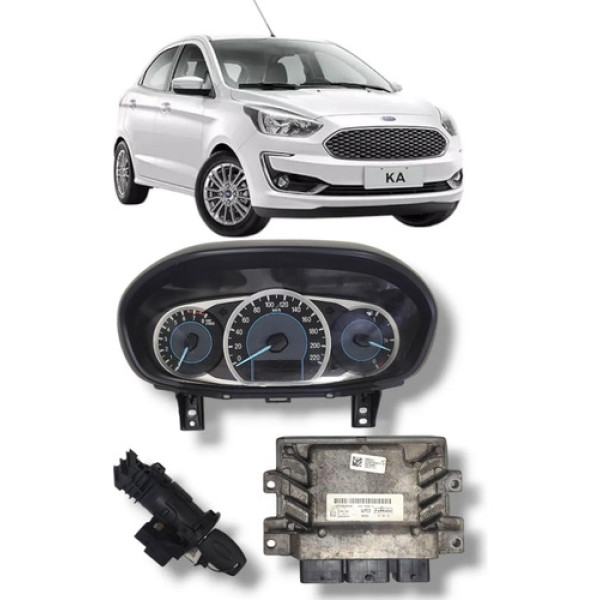 Kit Code Injeção Ford Ka 2016 2018 Original 