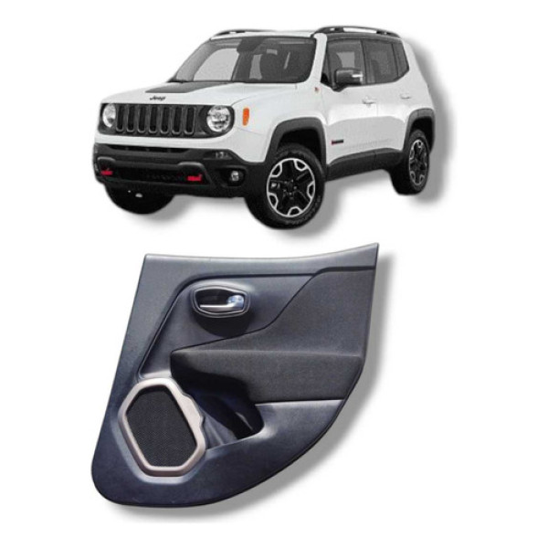 Forro De Porta Traseiro Direito Jeep Renegade Original