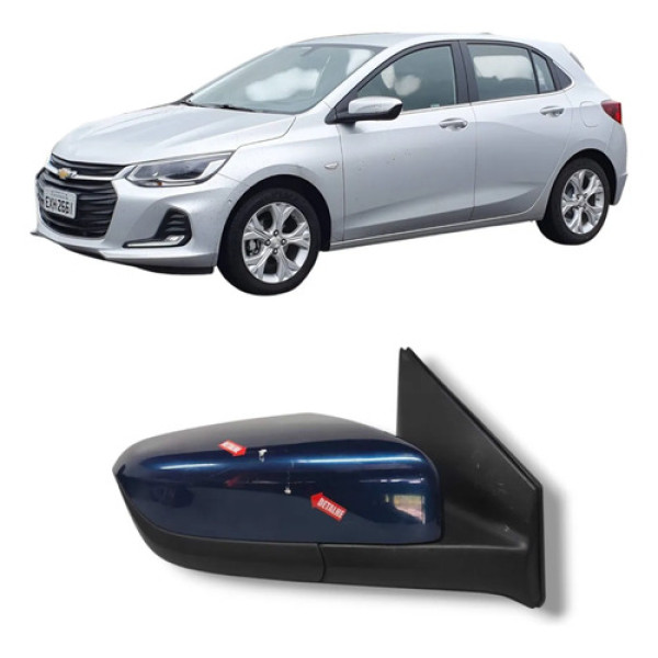 Retrovisor Direito Onix 2020 2024  Elétrico Com Sensor