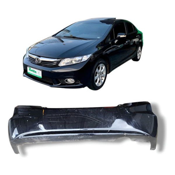 Para-choque Traseiro Honda Civic 2012 2016 Original