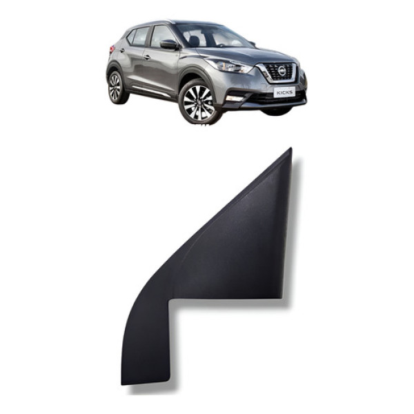 Moldura Interna Retrovisor Direito Nissan Kicks 2017 A 2021
