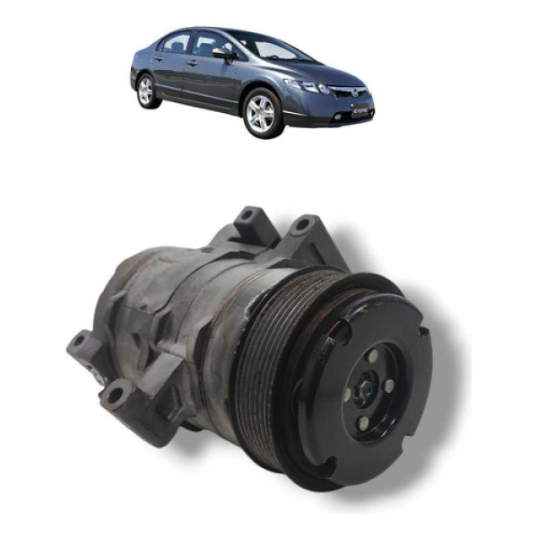 Compressor Ar Condicionado Civic 1.8 2007 2008 A 2010