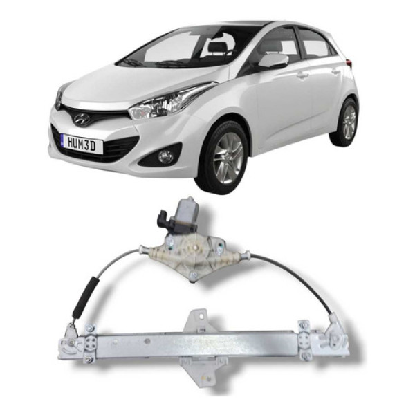 Máquina Vidro Traseiro Direito Hyundai Hb20 2013 A 2019