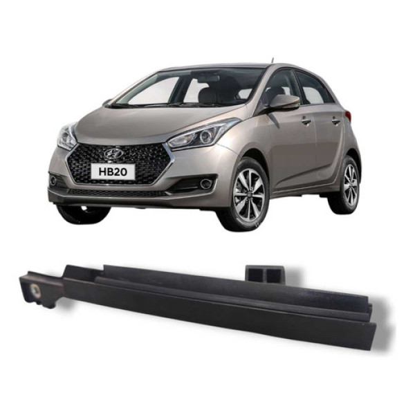 Guia Vidro Traseiro Direito Hyundai Hb20 2013 2019 Original Preto