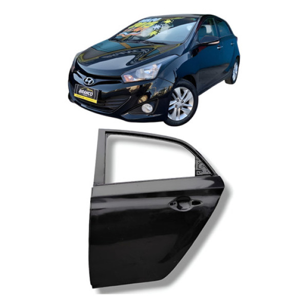 Porta Traseira Esquerda Hyundai Hb20 2012 2019 Original
