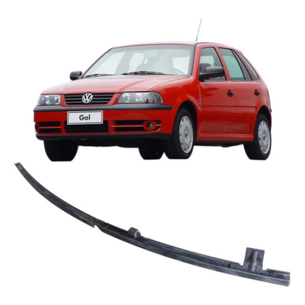 Guia Vidro Traseiro Esquerdo Vw Gol G3 2000 2005 Original Preto