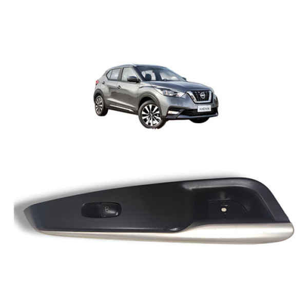 Moldura Comando Vidro Dianteiro Direito Nissan Kicks 2017-21
