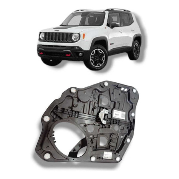 Forro Interno Jeep Renegade Porta Traseira Esquerda Original