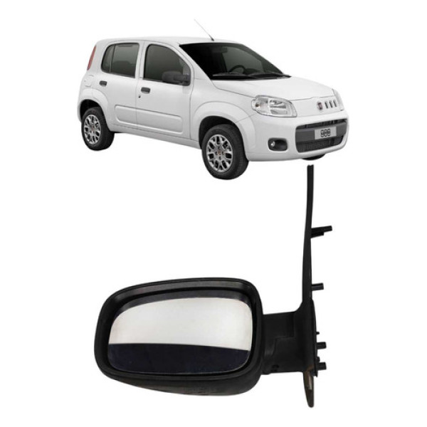 Retrovisor Esquerdo Fiat Uno Vivace Fiorino 2014 2023 Origin
