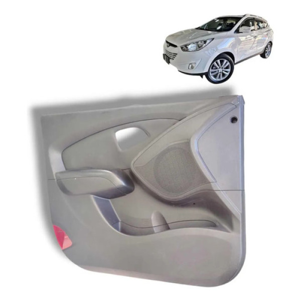 Forro Porta Dianteira Lado Esquerdo Hyundai Ix35 2015  Preto