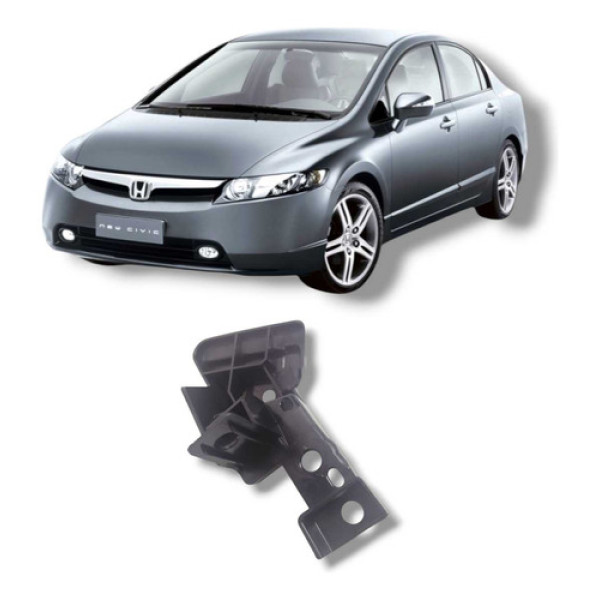 Suporte Esquerdo Grade Diant Honda Civic 2007 2011 Original 