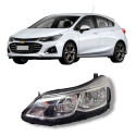 Farol Esquerdo Cruze 2017 2018 A 2023 S/ Led Lt Esquerdo/motorista