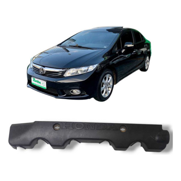 Tampa Acabamento Motor Honda Civic 2012 2016 Original