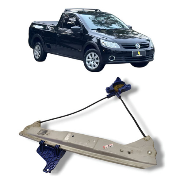 Máquina Vidro Dianteiro Esquerdo Vw Saveiro 2008 2012 Origin