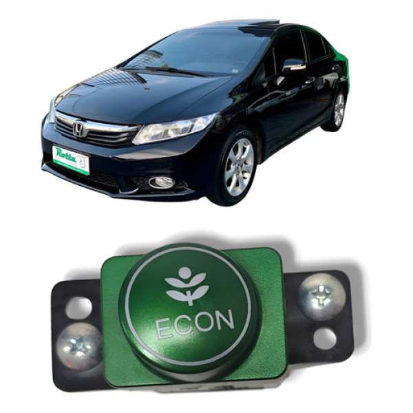 Botão Economia Econ Honda Civic 2012 A 2016 Original