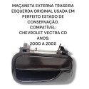 Maçaneta Externa Traseira Esquerda Gm Vectra Cd Original