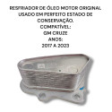  Resfriador Óleo Motor Chevrolet Cruze Original 