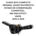 Chave Seta Completa Chevrolet Onix 2015 A 2019 Original