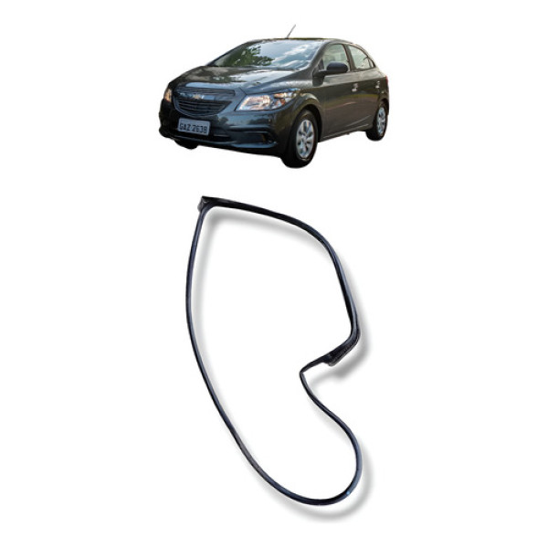 Borracha Guarnição Porta Traseira Esquerda Gm Onix 2013/2019