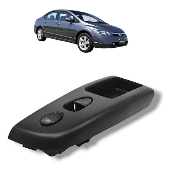 Comando Vidro Dianteiro Direito Honda Civic 2007 A 2011 Orig
