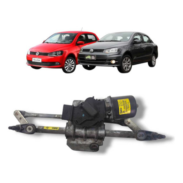 Máquina Limpador Parabrisa Vw Gol Voyage 2008 A 2012 Origina