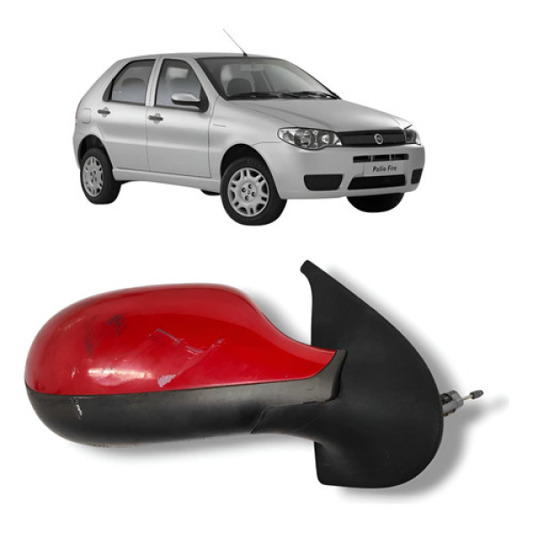 Retrovisor Dianteiro Direito Fiat Palio 2008 2012 Original