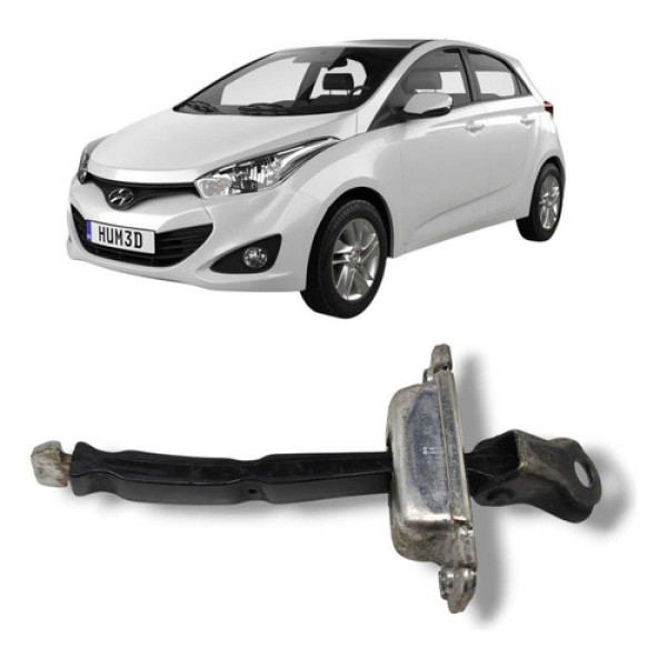 Limitador Porta Direita Hyundai Hb20 2013 2019 Original Preto