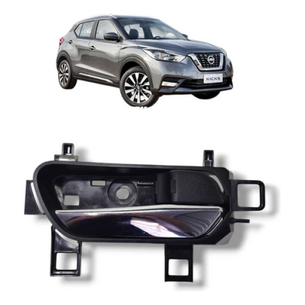 Maçaneta Interna Direita Nissan Kicks 2017 A 2021 Original