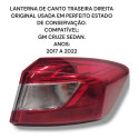 Lanterna Principal Traseira Ld Cruze Sedan Original 