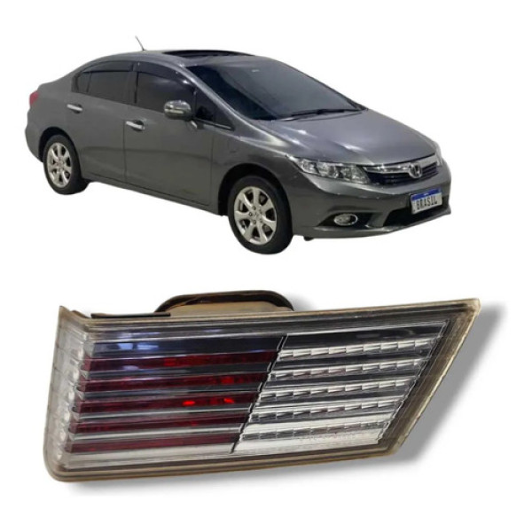 Lanterna Traseira Direita Civic G9 2012 2013 A 2016 (mala) Direito/passageiro Vermelho
