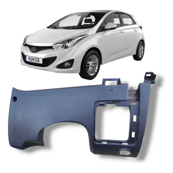 Acabamento Inferior Painel Hyundai Hb20 2013 2019 Original Preto
