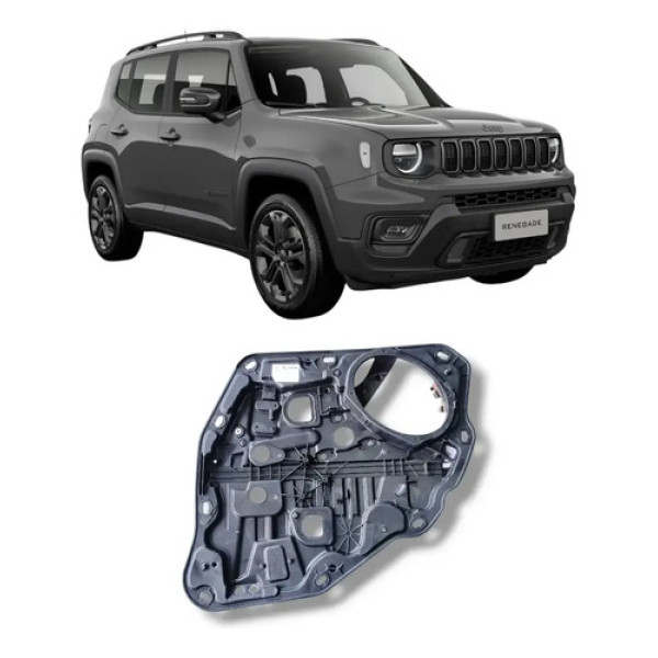 Suporte Máquina Vidro Traseiro Esquerdo Jeep Renegade 16 24