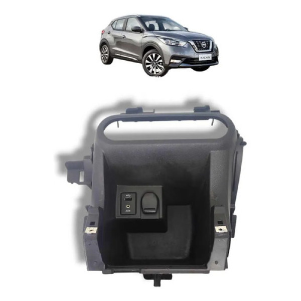 Moldura Console Central Nissan Kicks 2017 A 2021 Original