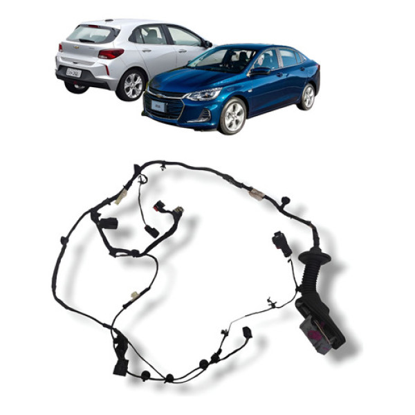 Chicote Porta Dianteira Esquerda Gm Onix 2020- 2025 Original