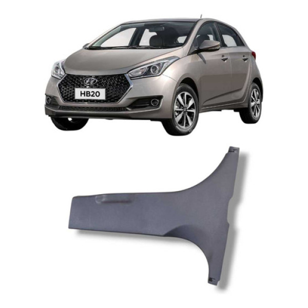Moldura Coluna Central Esquerda Hyundai Hb20 2013 A 2019