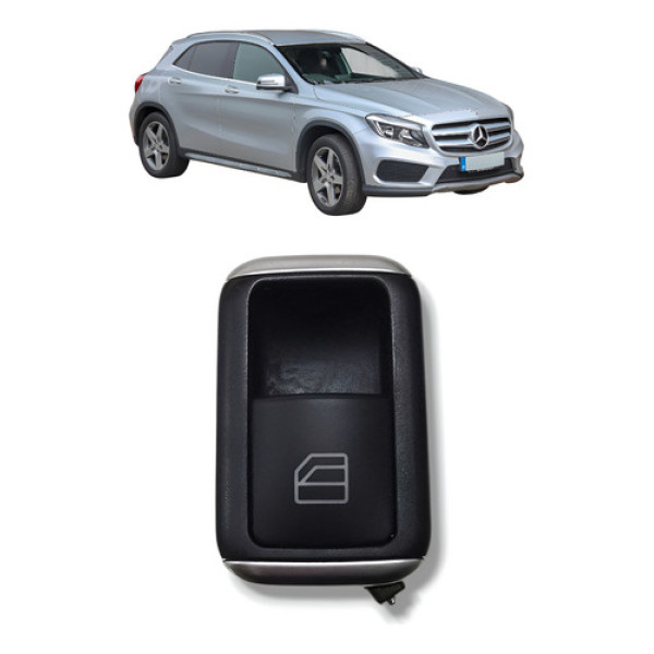 Botão Vidro Traseiro Direito Original Usado Mercedes Gla 200