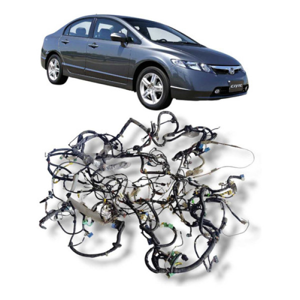 Chicote Principal Completo Honda Civic Lxs Original 