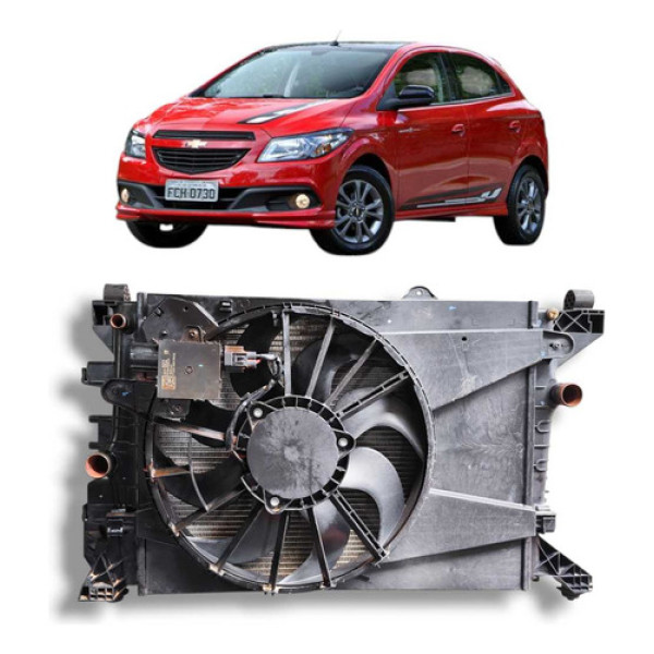 Radiador Defletor Gm Chevrolet Onix 2013 A 2019 Original